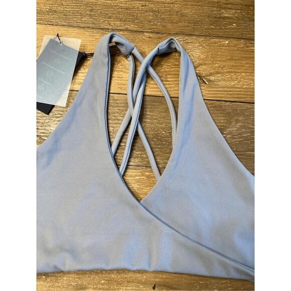 Inaka Performance Medium NWT vida sports bra ash grey active athletic - Picture 6 of 9